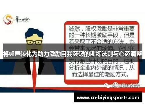 将嘘声转化为动力激励自我突破的训练法则与心态调整