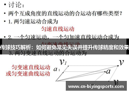 传球技巧解析：如何避免常见失误并提升传球精度和效果